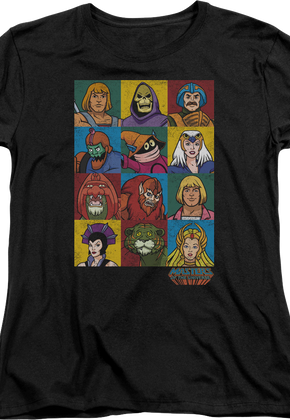 Womens Masters Of The Universe Characters Shirt