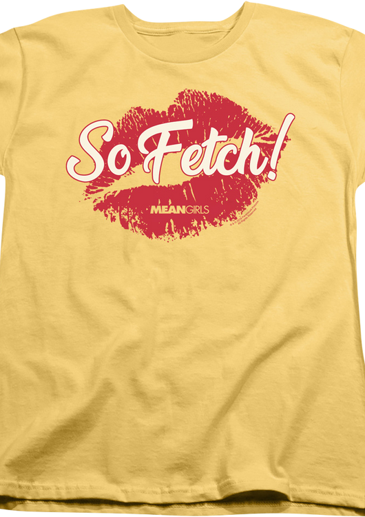 Womens Mean Girls So Fetch Shirt - main product image