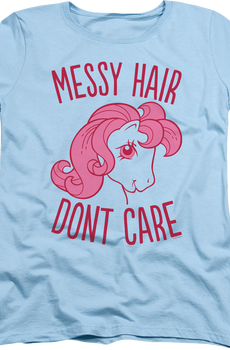Womens Messy Hair My Little Pony Shirt
