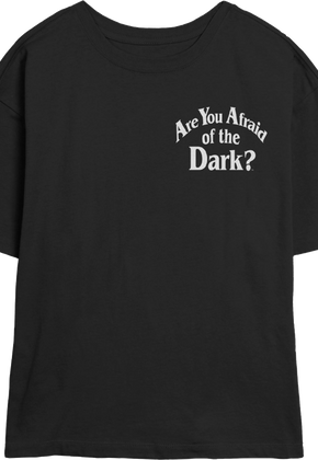 Womens Midnight Society Are You Afraid Of The Dark Nickelodeon Shirt