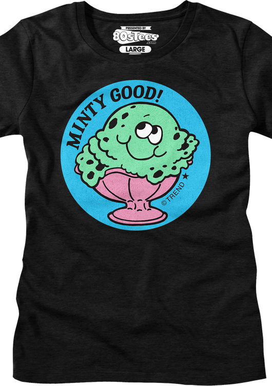Womens Minty Good Mint Ice Cream Scratch N Sniff Shirt - main product image