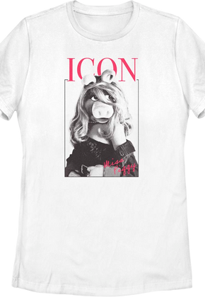 Womens Miss Piggy Icon Muppets Shirt