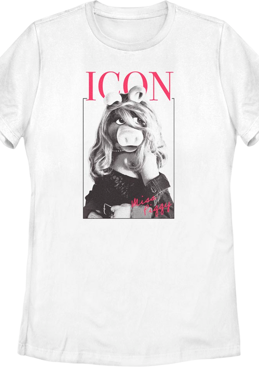 Womens Miss Piggy Icon Muppets Shirt - main product image