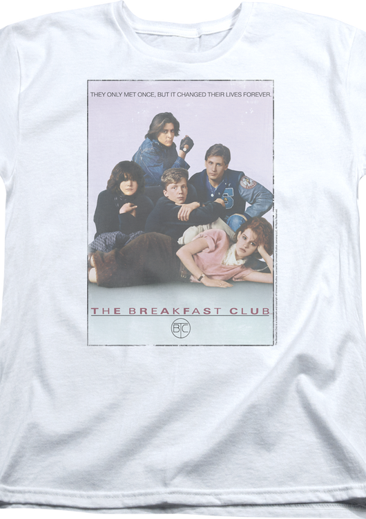Womens Movie Poster Breakfast Club Shirt - main product image