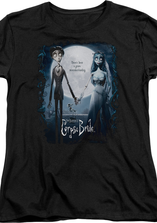 Womens Movie Poster Corpse Bride Shirt - main product image
