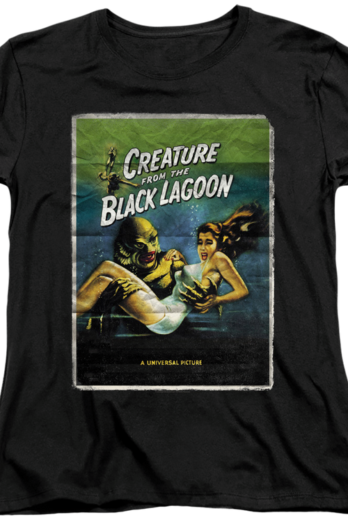 Womens Movie Poster Creature From The Black Lagoon Shirtmain product image