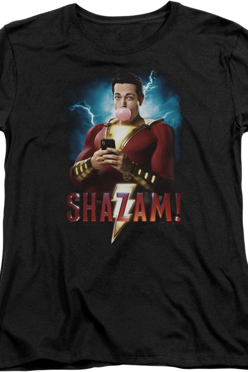 Womens Movie Poster Shazam Shirtmain product image