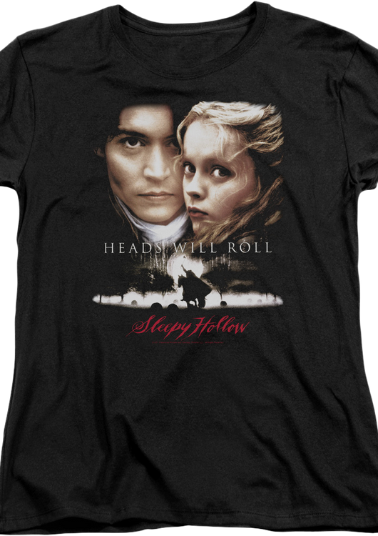Womens Movie Poster Sleepy Hollow Shirt - main product image