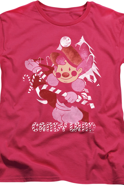 Womens Mr. Mint Candy Land Shirt - main product image