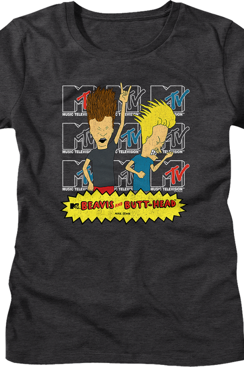 Womens MTV Logos Beavis and Butt-Head Shirtmain product image