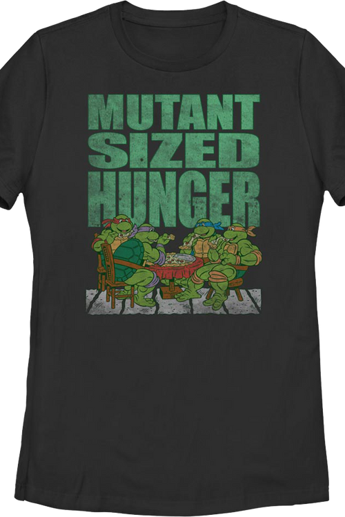 Womens Mutant Sized Hunger Teenage Mutant Ninja Turtles Shirtmain product image
