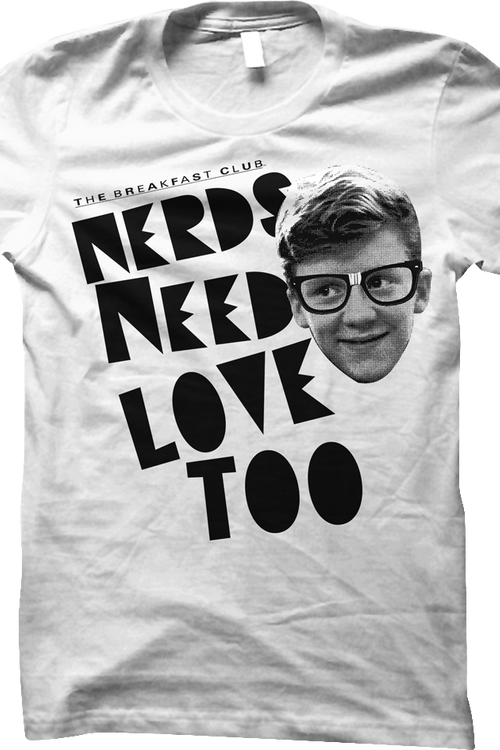 Womens Nerds Need Love Too Breakfast Club Shirtmain product image