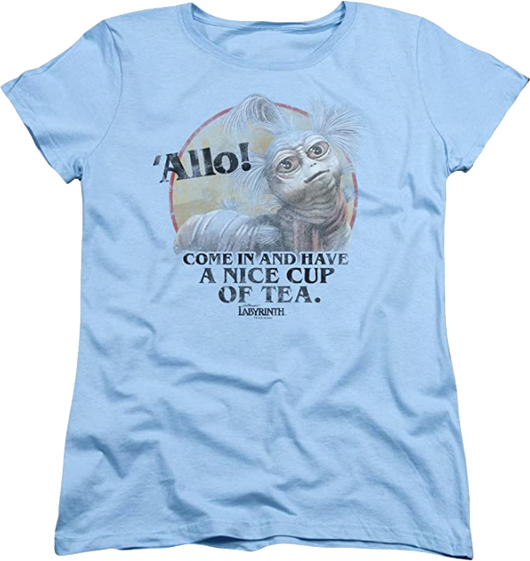 Womens Nice Cup of Tea Labyrinth Shirt - main product image