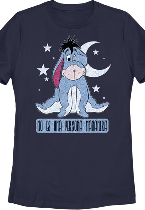 Womens No Es Una Persona Mananera Winnie The Pooh Shirt