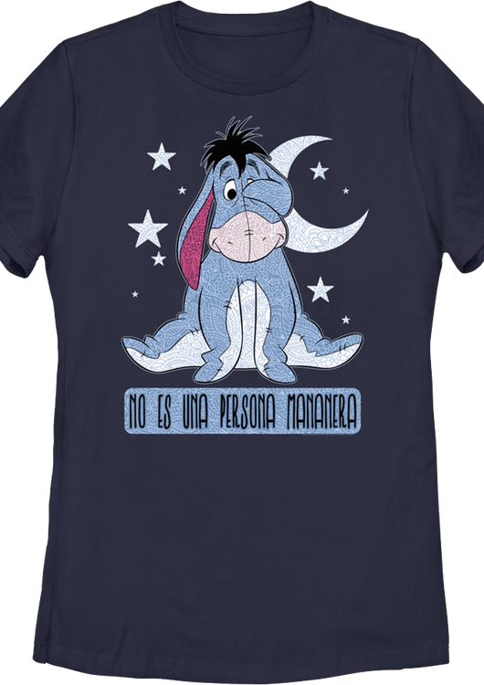 Womens No Es Una Persona Mananera Winnie The Pooh Shirt - main product image