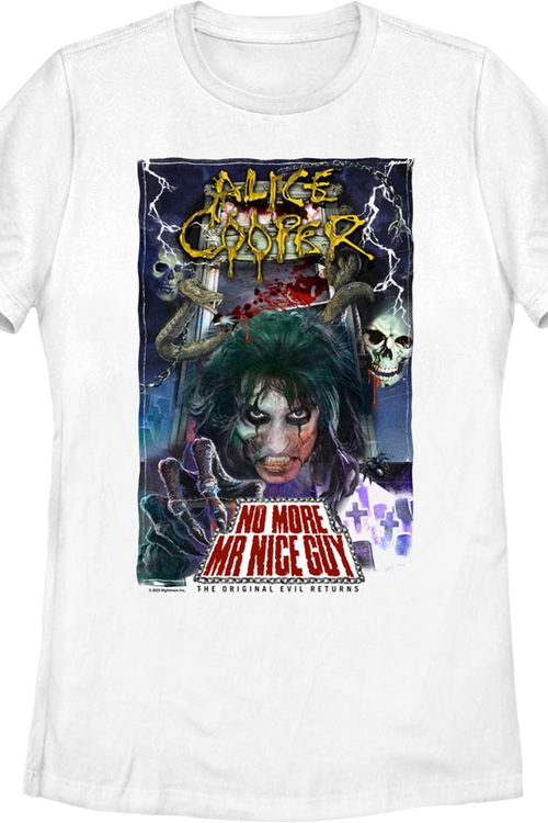 Womens No More Mr. Nice Guy Alice Cooper Shirtmain product image