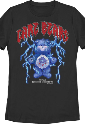 Womens Not All Sunshine & Rainbows Care Bears Shirt
