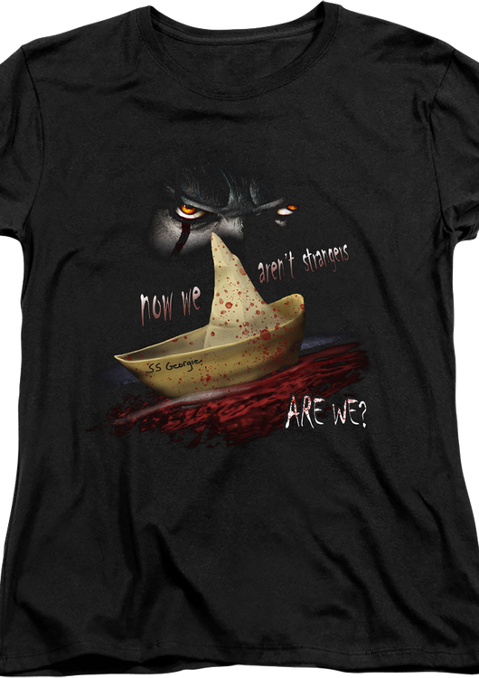 Womens Now We Aren't Strangers Shirt - main product image