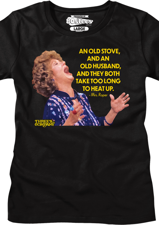 Womens Old Stove Old Husband Three's Company Shirt - main product image