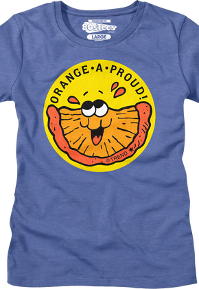 Womens Orange-A-Proud Scratch N Sniff Shirt