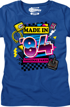 Womens Original Parts Made In '84 Shirt