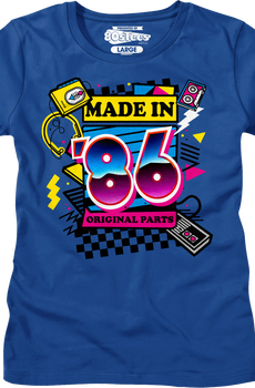 Womens Original Parts Made In '86 Shirt