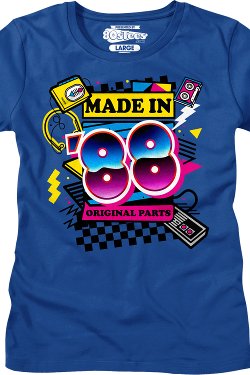 Womens Original Parts Made In '88 Shirtmain product image