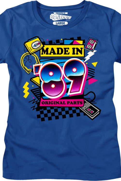 Womens Original Parts Made In '89 Shirtmain product image