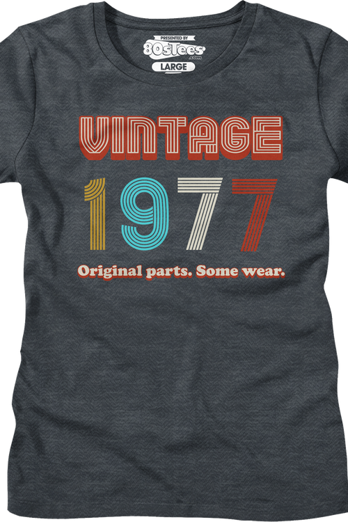 Womens Original Parts Some Wear Vintage 1977 Shirtmain product image