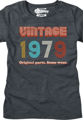 Womens Original Parts Some Wear Vintage 1979 Shirt