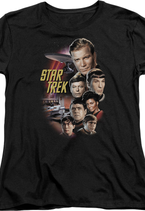 Womens Original Series Cast Star Trek Shirt