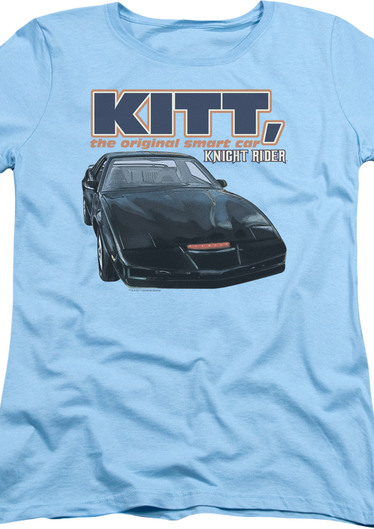 Womens Original Smart Car Knight Rider Shirt - main product image