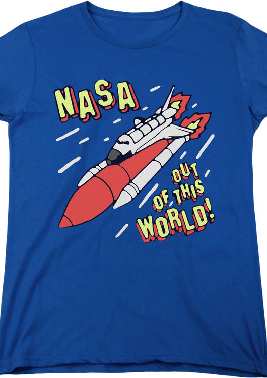 Womens Out Of This World NASA Shirt - main product image