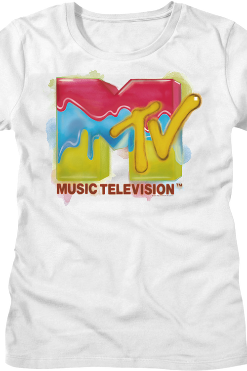 Womens Painted Logo MTV Shirtmain product image