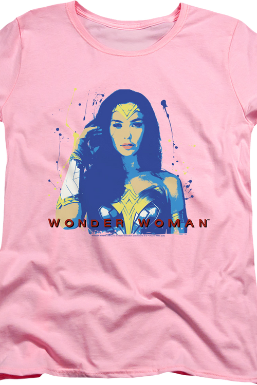 Womens Painting Wonder Woman Shirt - main product image