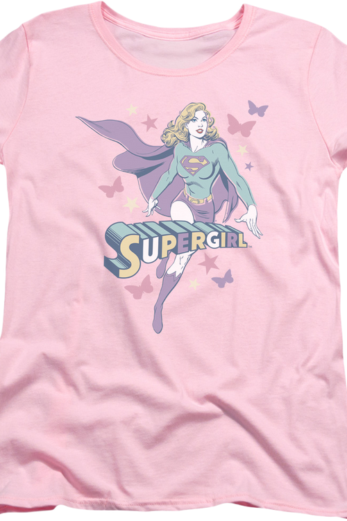 Womens Pastels Supergirl Shirtmain product image