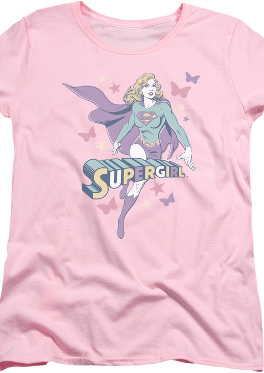 Womens Pastels Supergirl Shirt - main product image