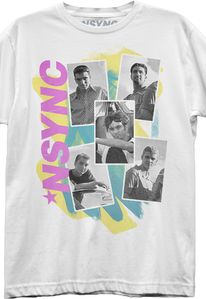 Womens Photo Collage NSYNC Shirt