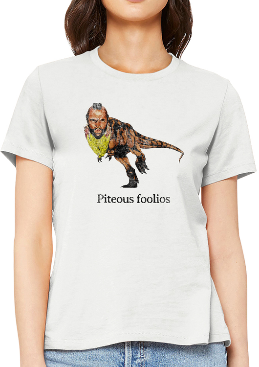 Womens Piteous Foolios Mr. T Shirt - main product image
