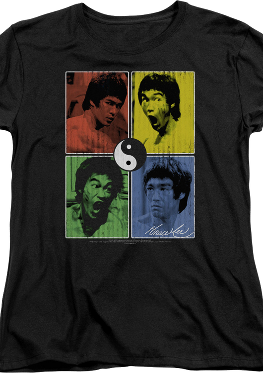 Womens Pop Art Bruce Lee Shirt - main product image
