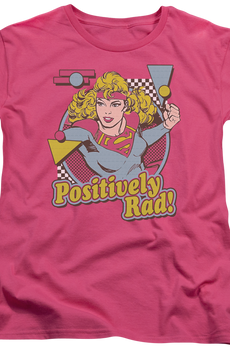 Womens Positively Rad Supergirl Shirt