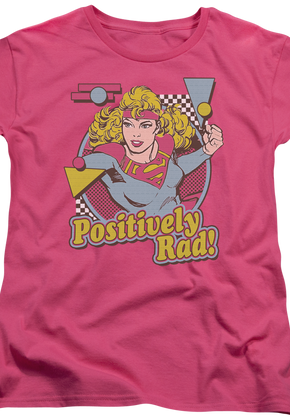 Womens Positively Rad Supergirl Shirt