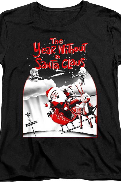 Womens Poster The Year Without A Santa Claus Shirt - main product image