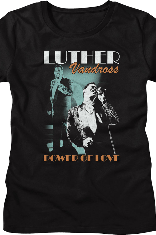 Womens Power Of Love Luther Vandross Shirtmain product image