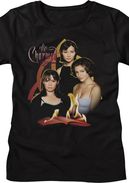 Womens Power Of The Halliwell Sisters Charmed Shirt - main product image