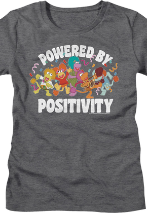 Womens Powered By Positivity Fraggle Rock Shirt