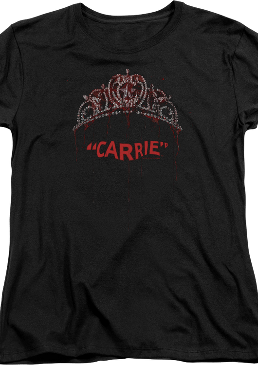 Womens Prom Queen Carrie Shirt - main product image