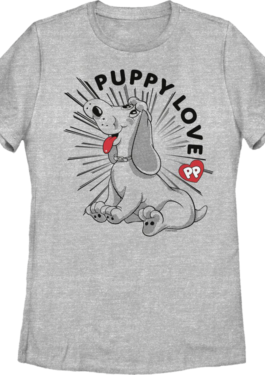 Womens Puppy Love Pound Puppies Shirt - main product image