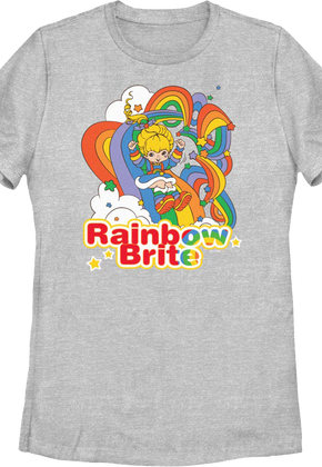 Womens Rainbow Slide Rainbow Brite Shirt