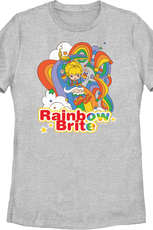 Womens Rainbow Slide Rainbow Brite Shirtmain product image